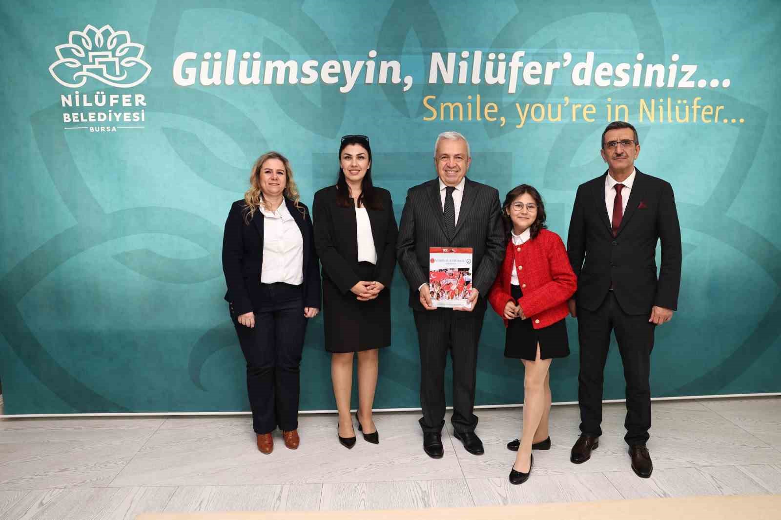 Nilüfer’in genç başkanından okul ve kütüphane projesi