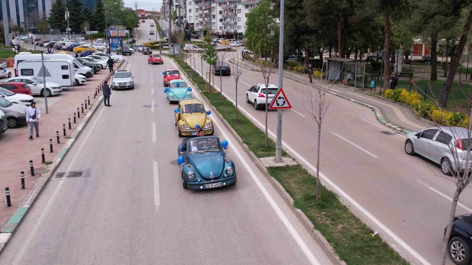 Otizmli çocuklar için ’Vosvoslar’ konvoy oluşturdu