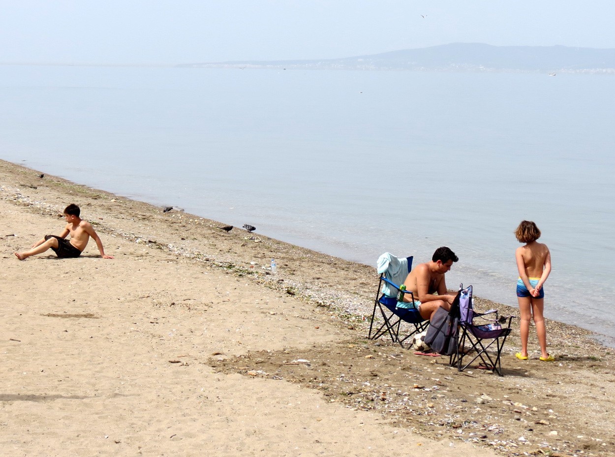 Mudanya’da deniz sezonu erken açıldı