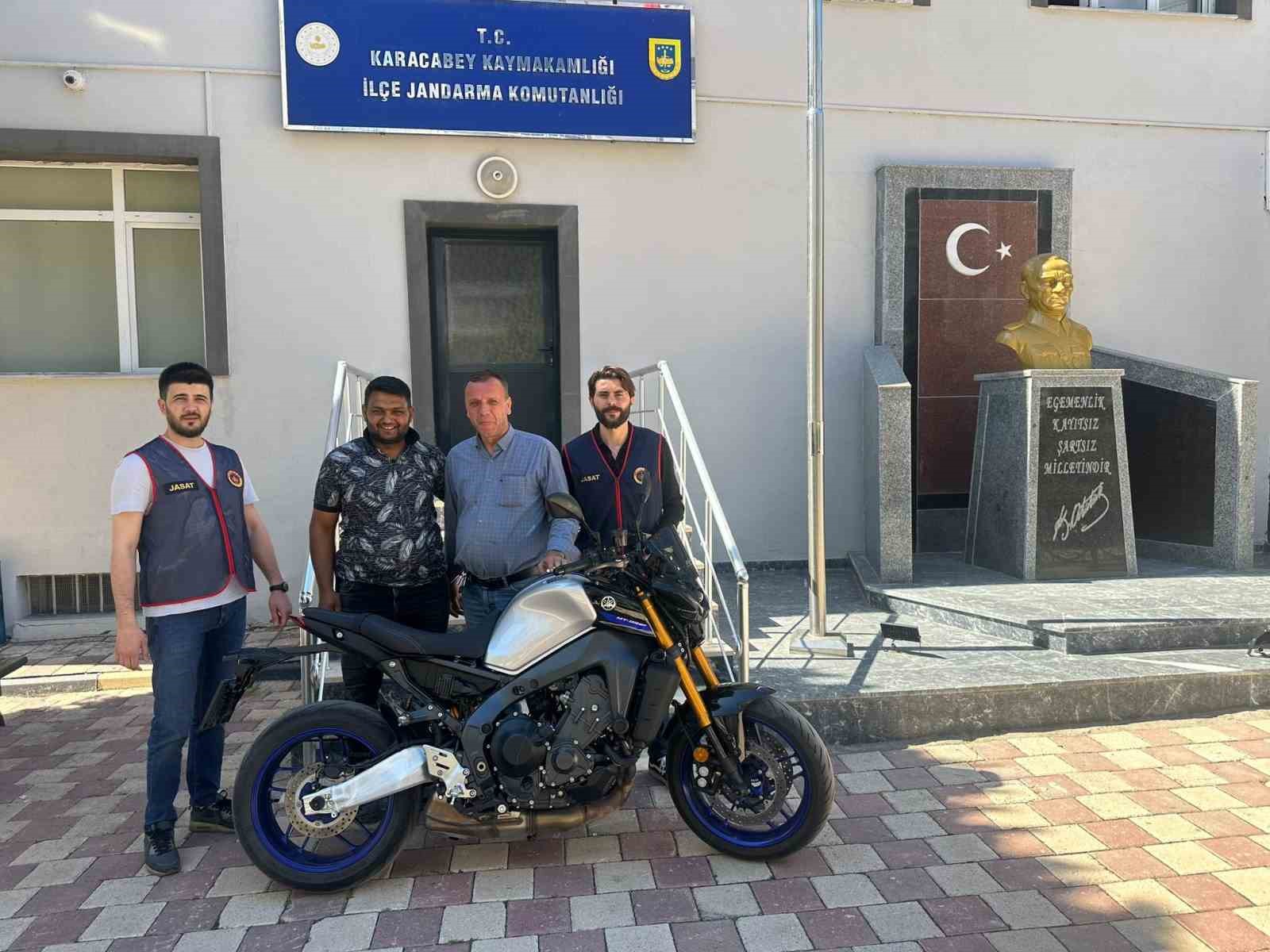 Çalıntı motosiklet ile başka bir motosiklet çalan hırsız yakalandı