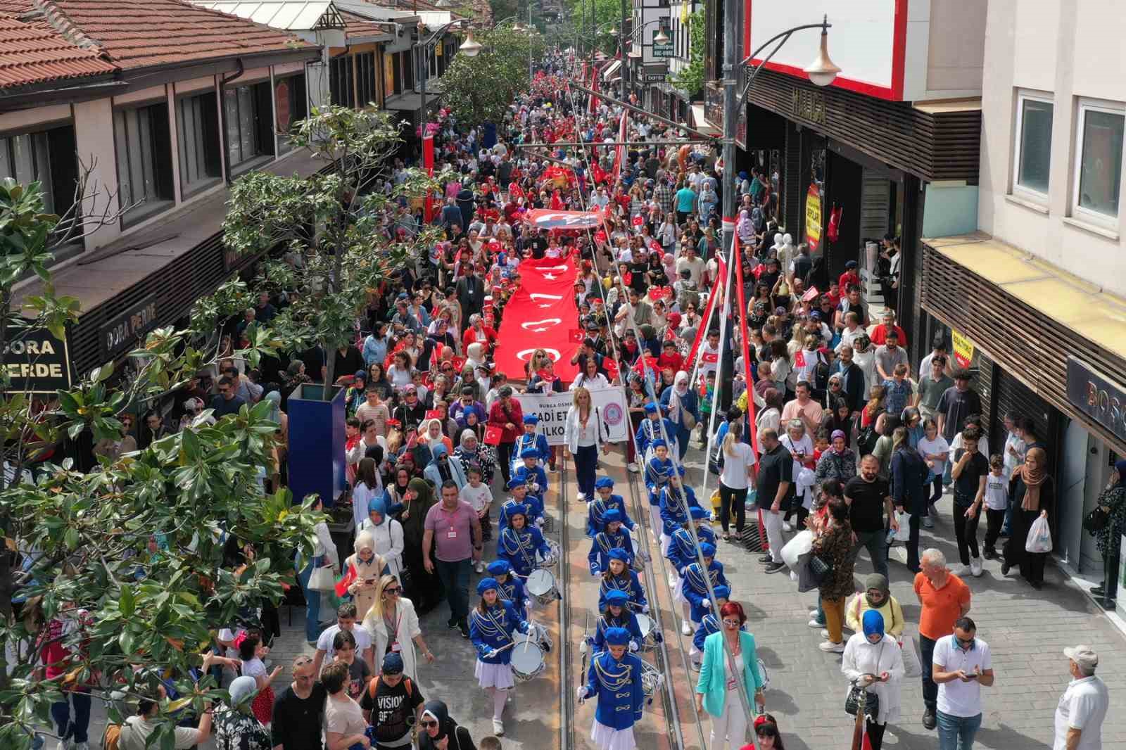 Osmangazi, çocuklarla şenlendi