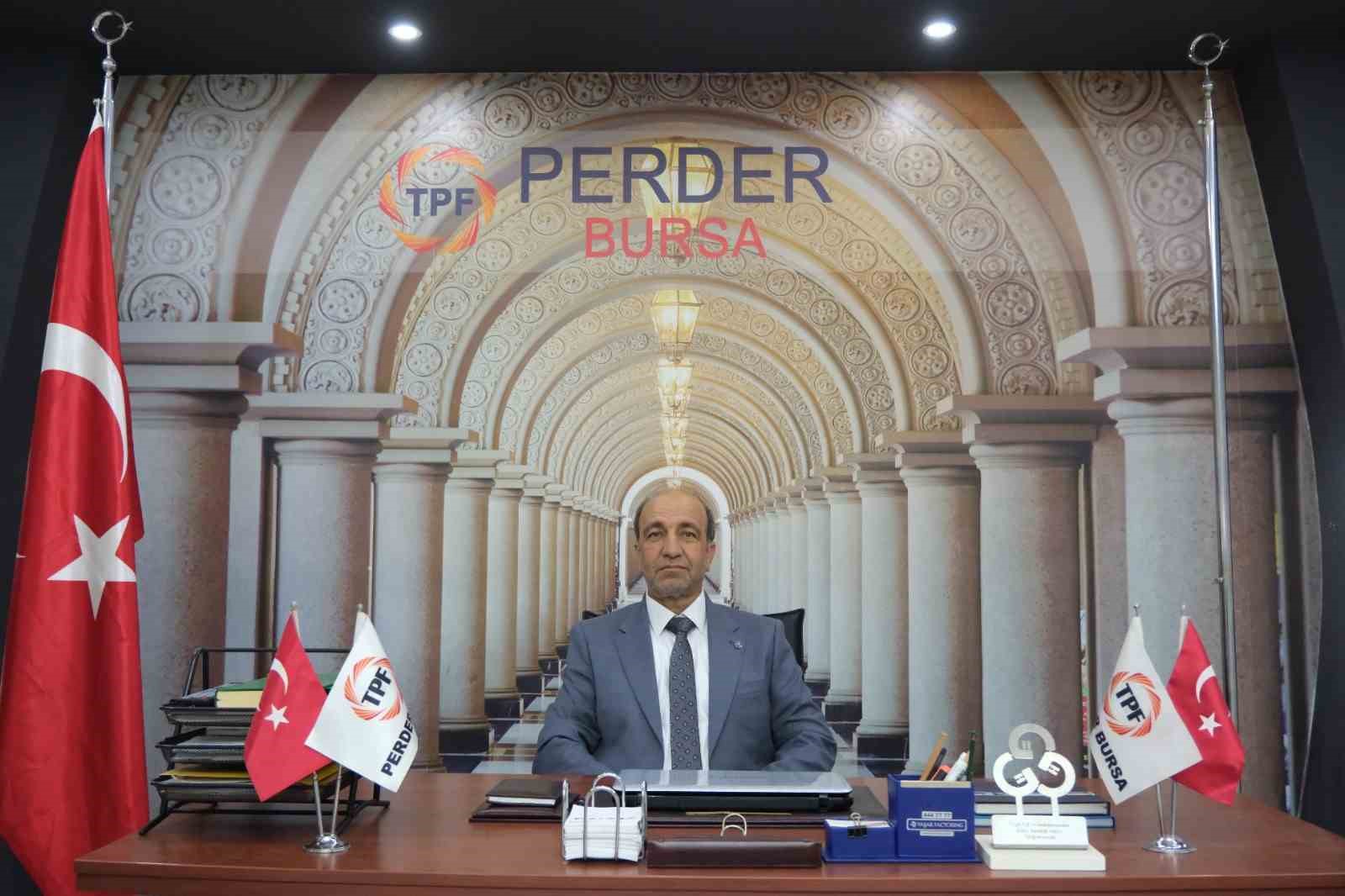 Bursa PERDER’de Haşim Kılıç güven tazeledi