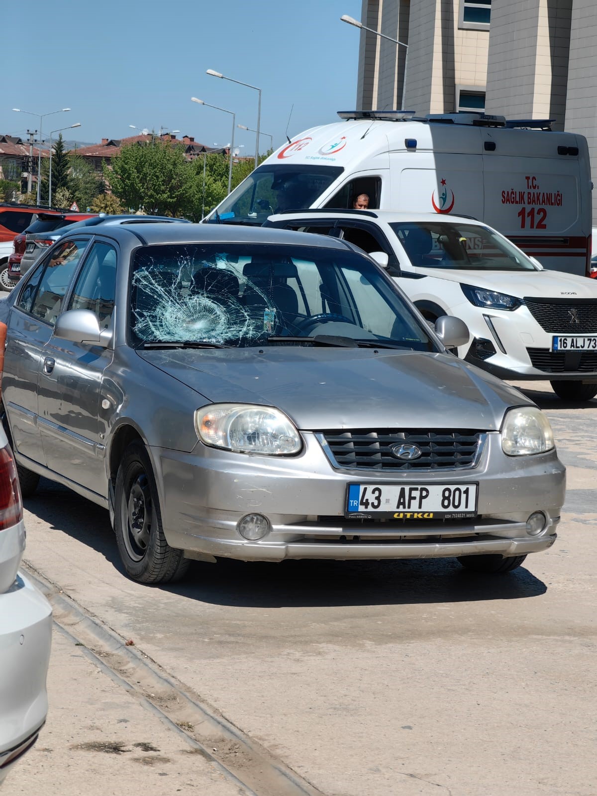 Bursa’da otomobilin çarptığı bisikletli kız yaralandı