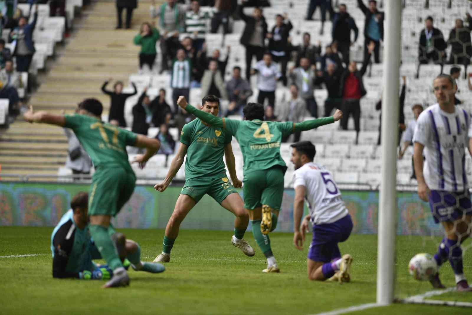 TFF 2. Lig: Bursaspor: 1 - Afyonspor: 1