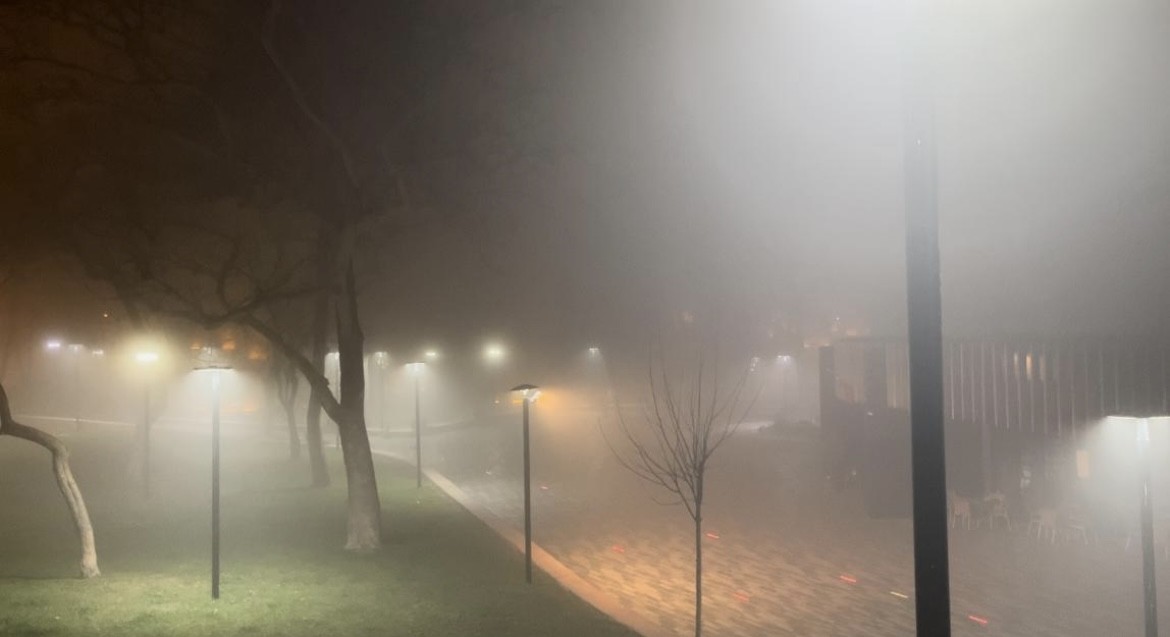 Bursa’da sisli hava etkisini gösterdi, görüş mesafesi 25 metreye düştü