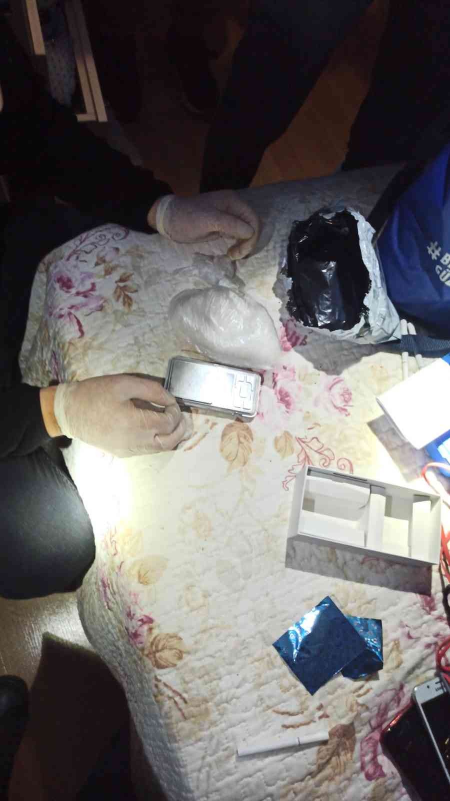 Mudanya’da uyuşturucu taciri tutuklandı