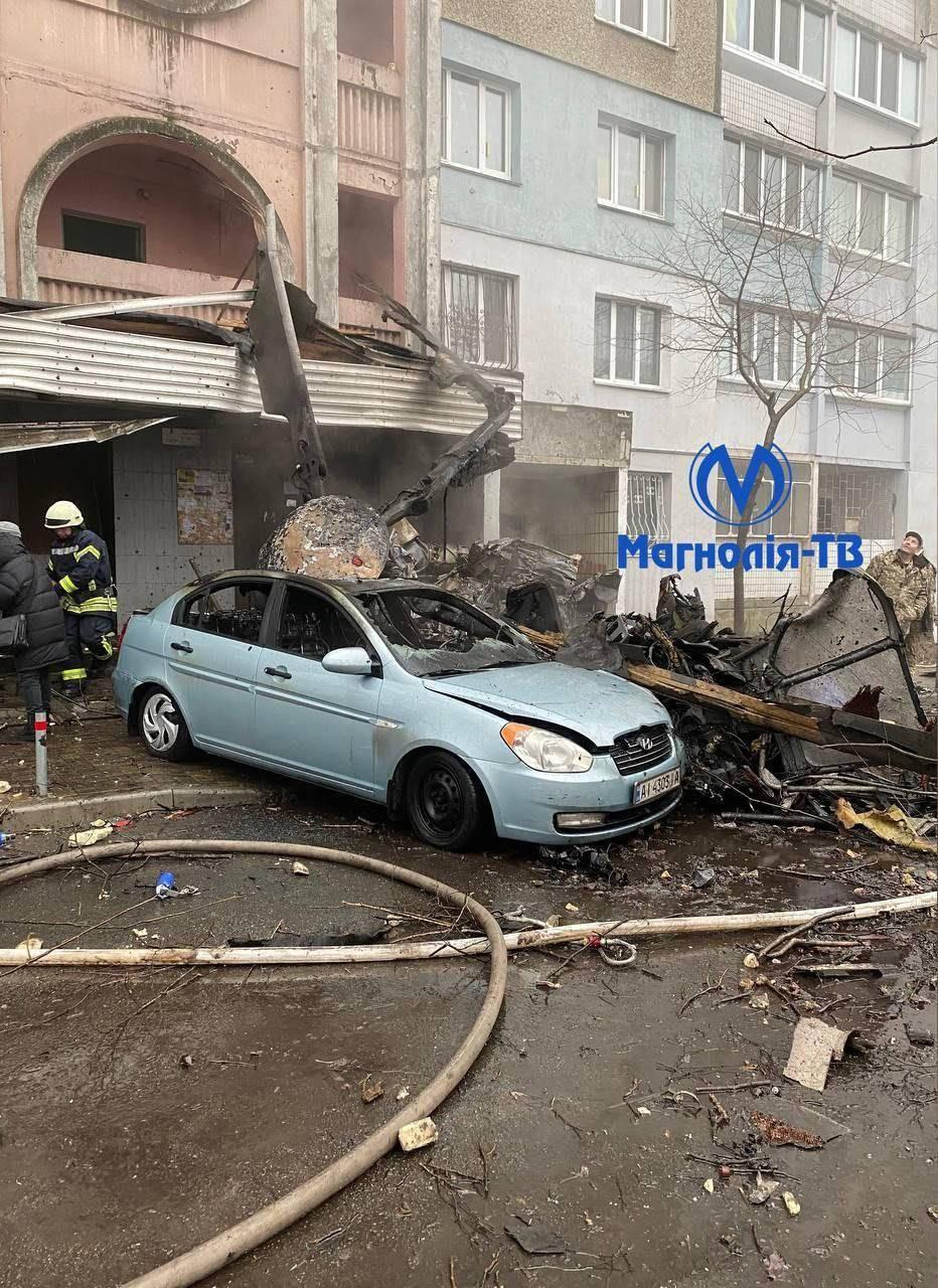Ukrayna'da helikopter binanın üzerine düştü: İçişleri Bakanı dahil çok sayıda ölü var
