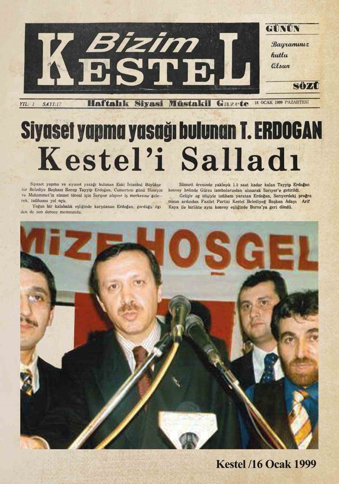 Cumhurbaşkanı Erdoğan’a 24 yıllık sürpriz