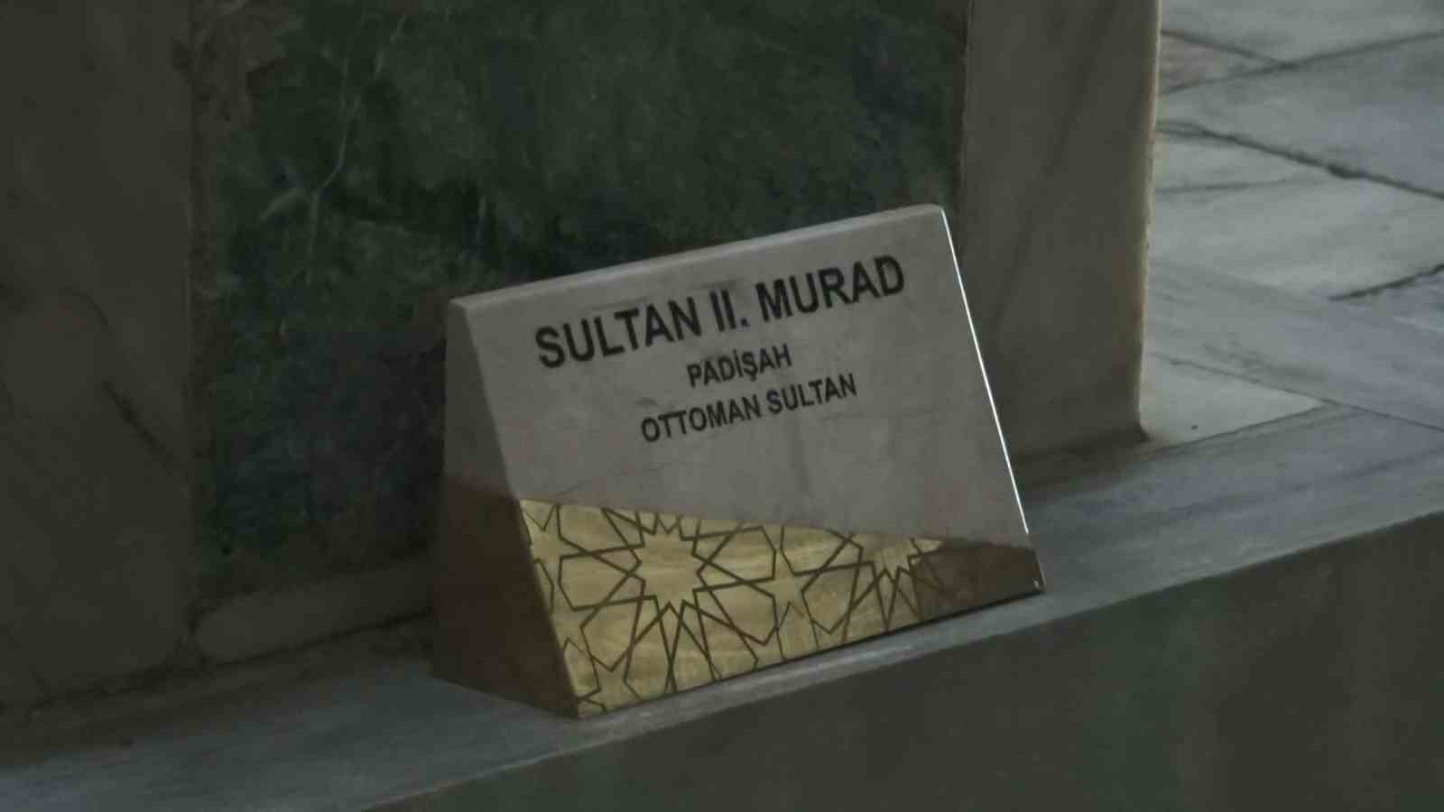 II. Murad Bursa’da dualarla anıldı