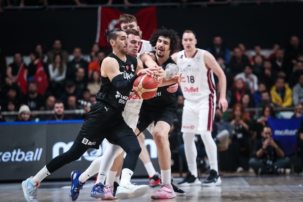 FIBA 2023 Dünya Kupası Elemeleri: Türkiye: 74 - Letonya: 83