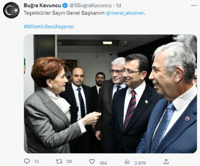 İmamoğlu ve Yavaş, Akşener'le görüştü; İYİ Partili ismin attığı tweet gündem oldu: Nerede kalmıştık?