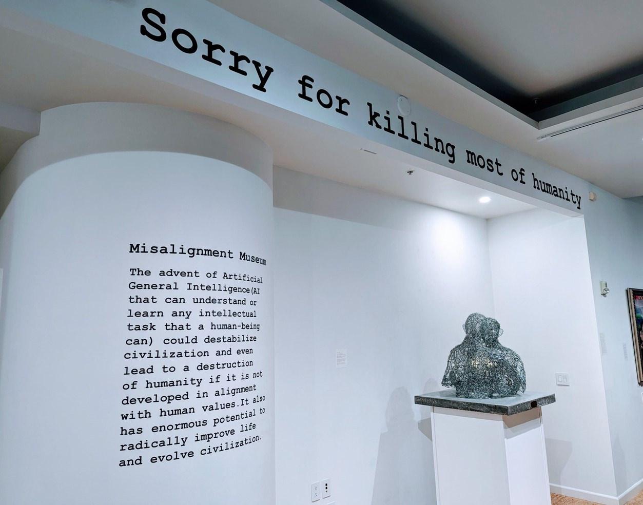 Yapay zeka için müze açtılar! 'İnsanlığın çoğunu yok ettiğim için üzgünüm'