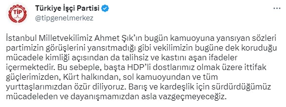 Ahmet Şık'ın Selahattin Demirtaş ve HDP için söyledikleri, ittifakı karıştırdı! Hemen özür diledi