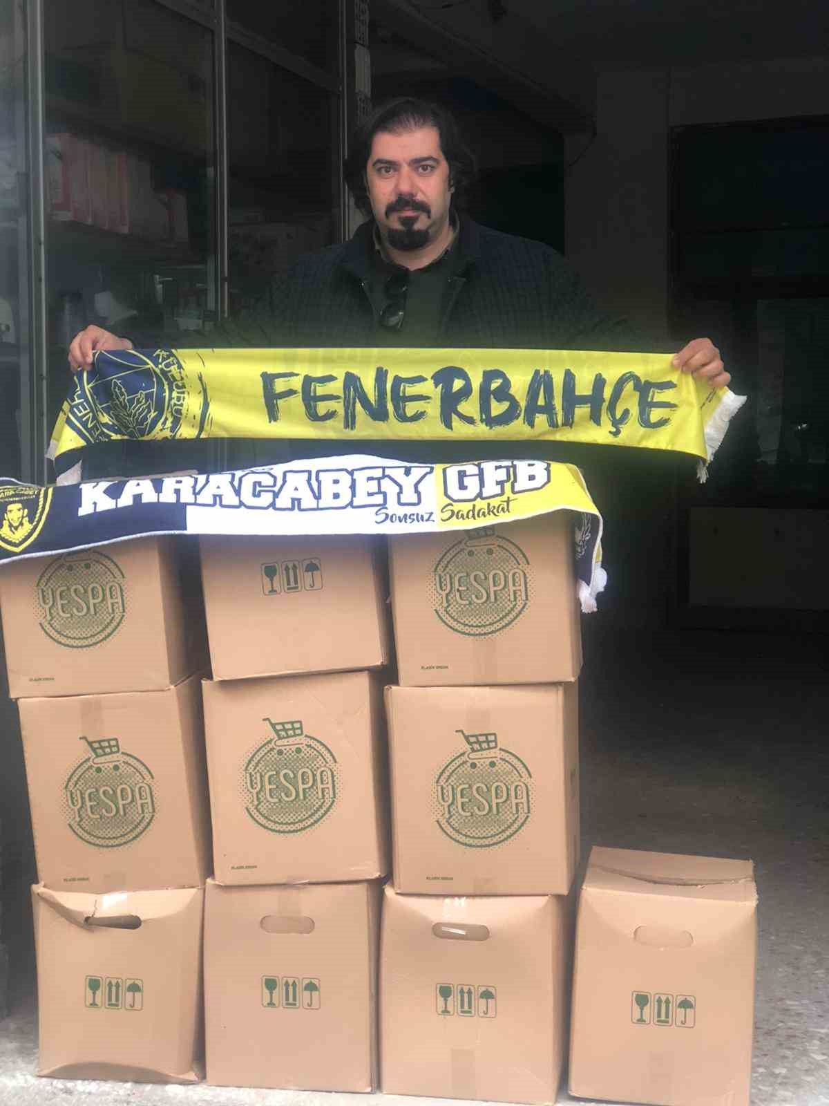 Genç Fenerbahçelilerden yardım eli