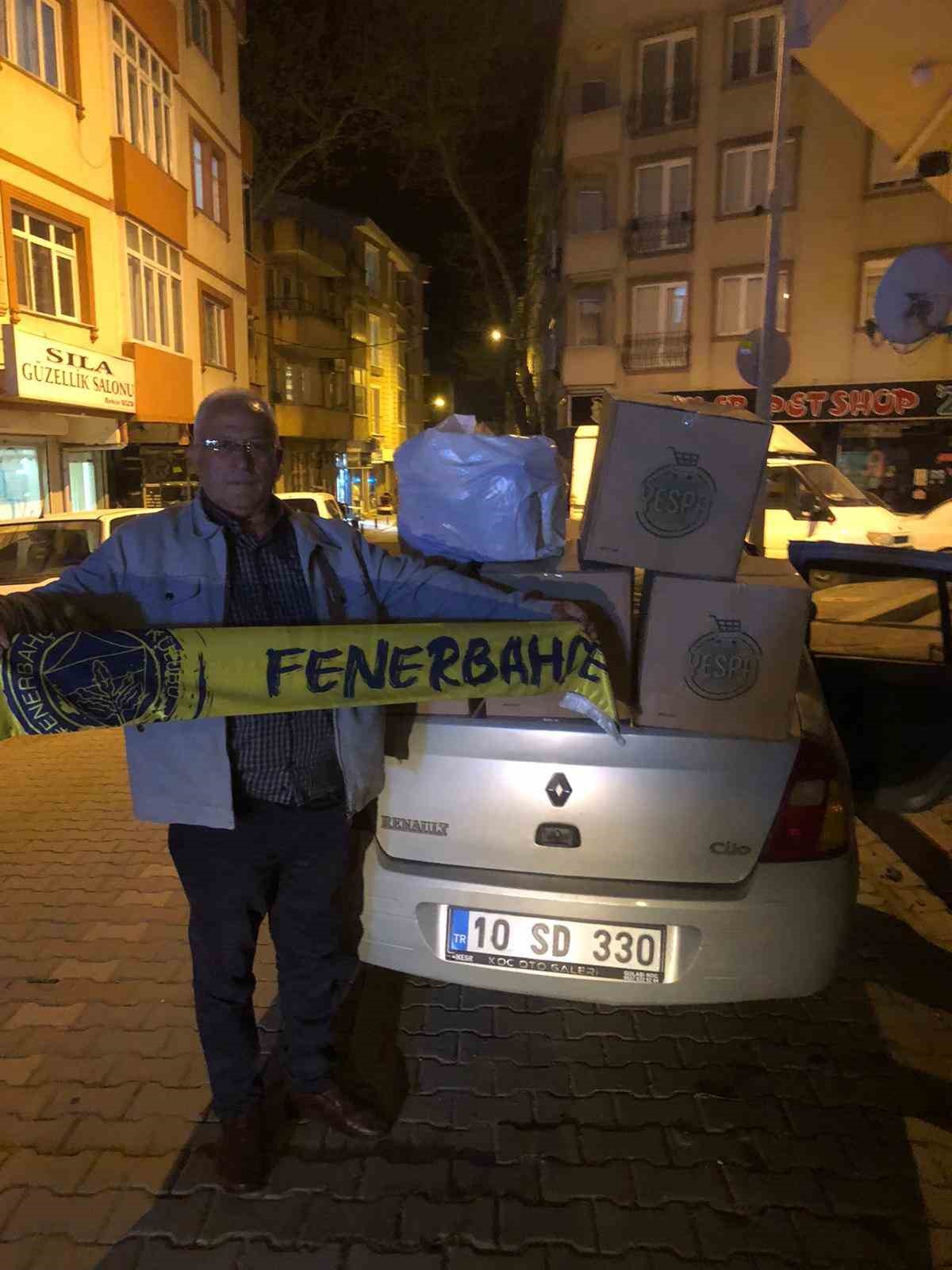 Genç Fenerbahçelilerden yardım eli