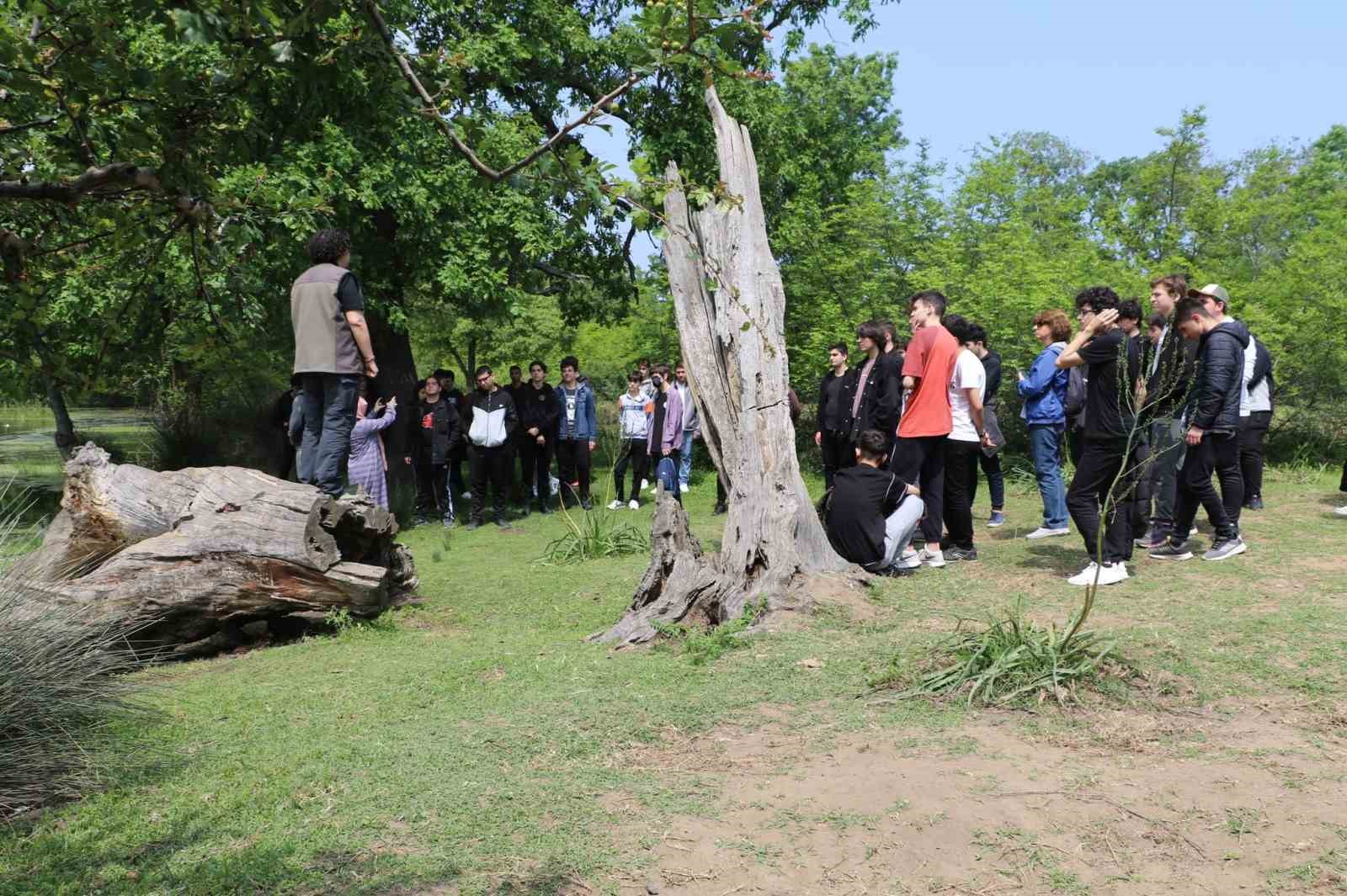 Bursa’da lise öğrencileri 22 Mayıs Uluslararası Biyolojik Çeşitlilik Gününe dikkat çetki