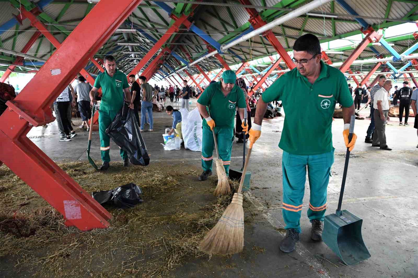 Osmangazi’de hijyenik kurban kesimi