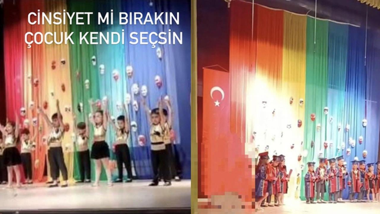 İstanbul'da özel anaokulunda LGBT dayatması!