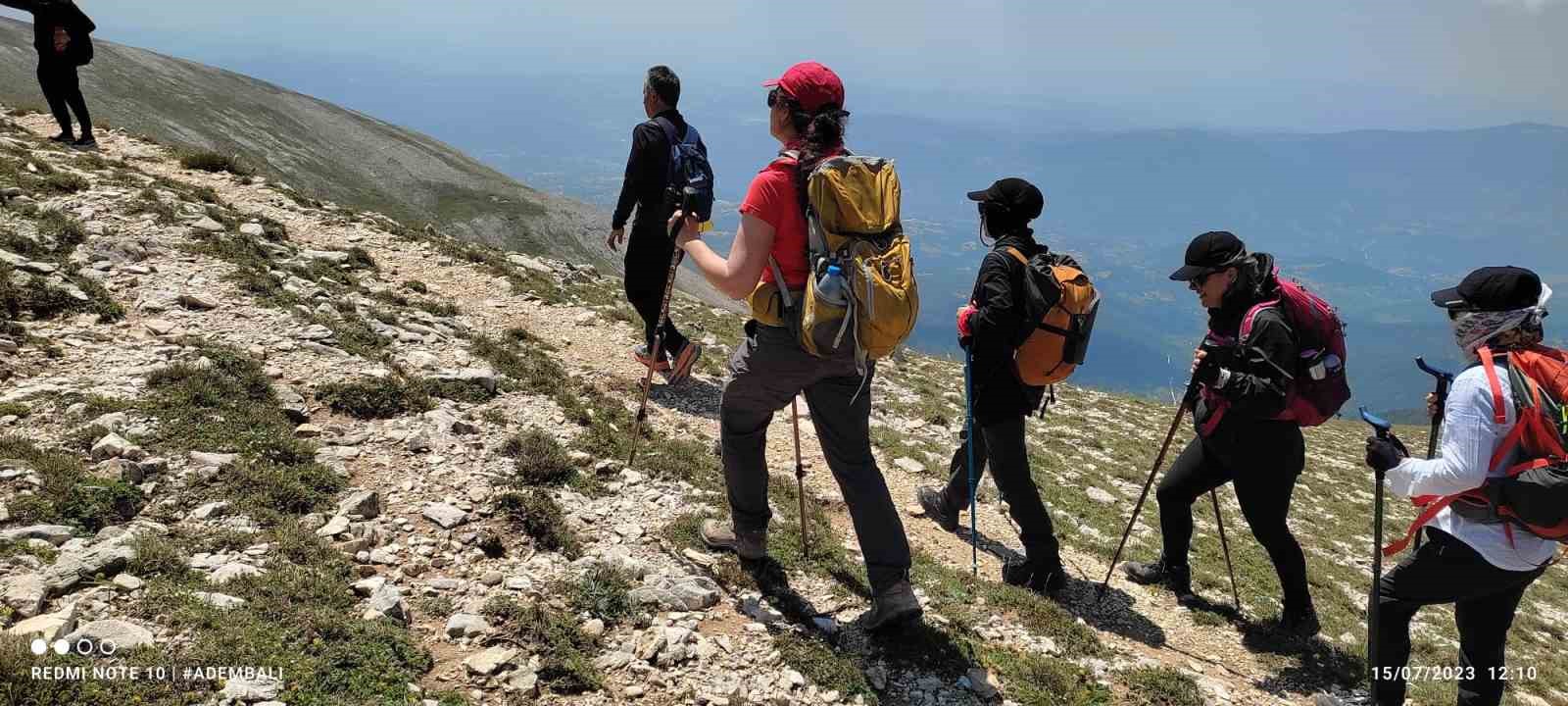 15 Temmuz şehitleri Uludağ’ın zirvesinde anıldı