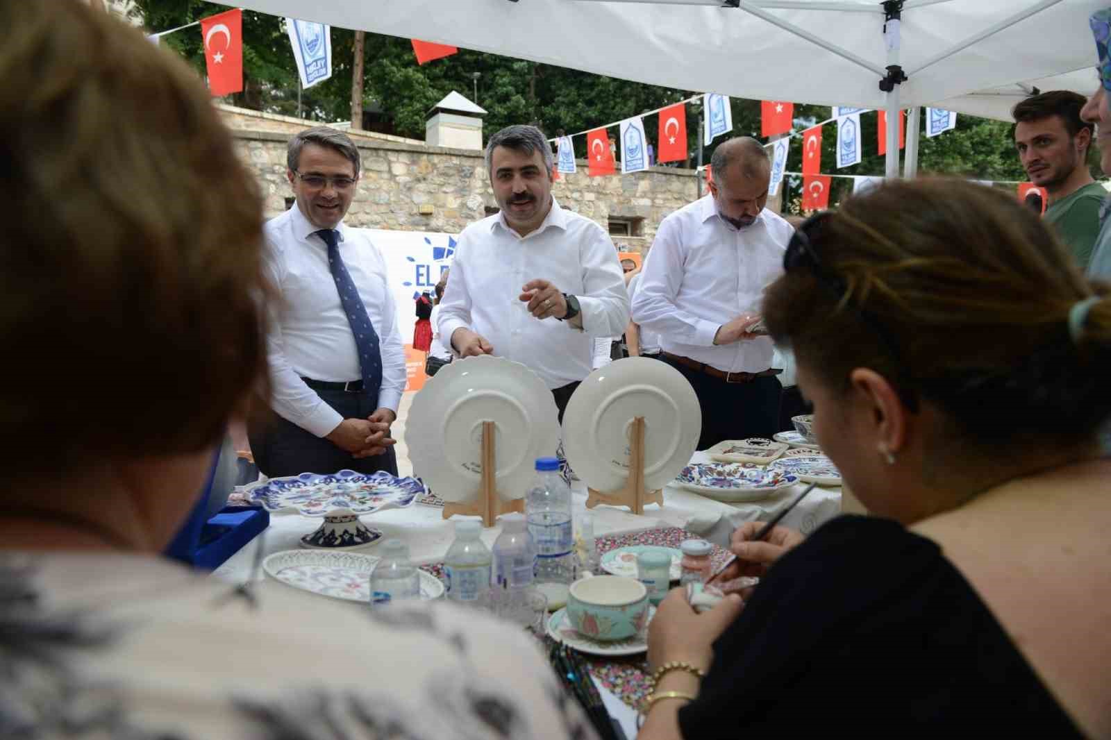 Bursa’da el emeği ürünleri festivali başladı