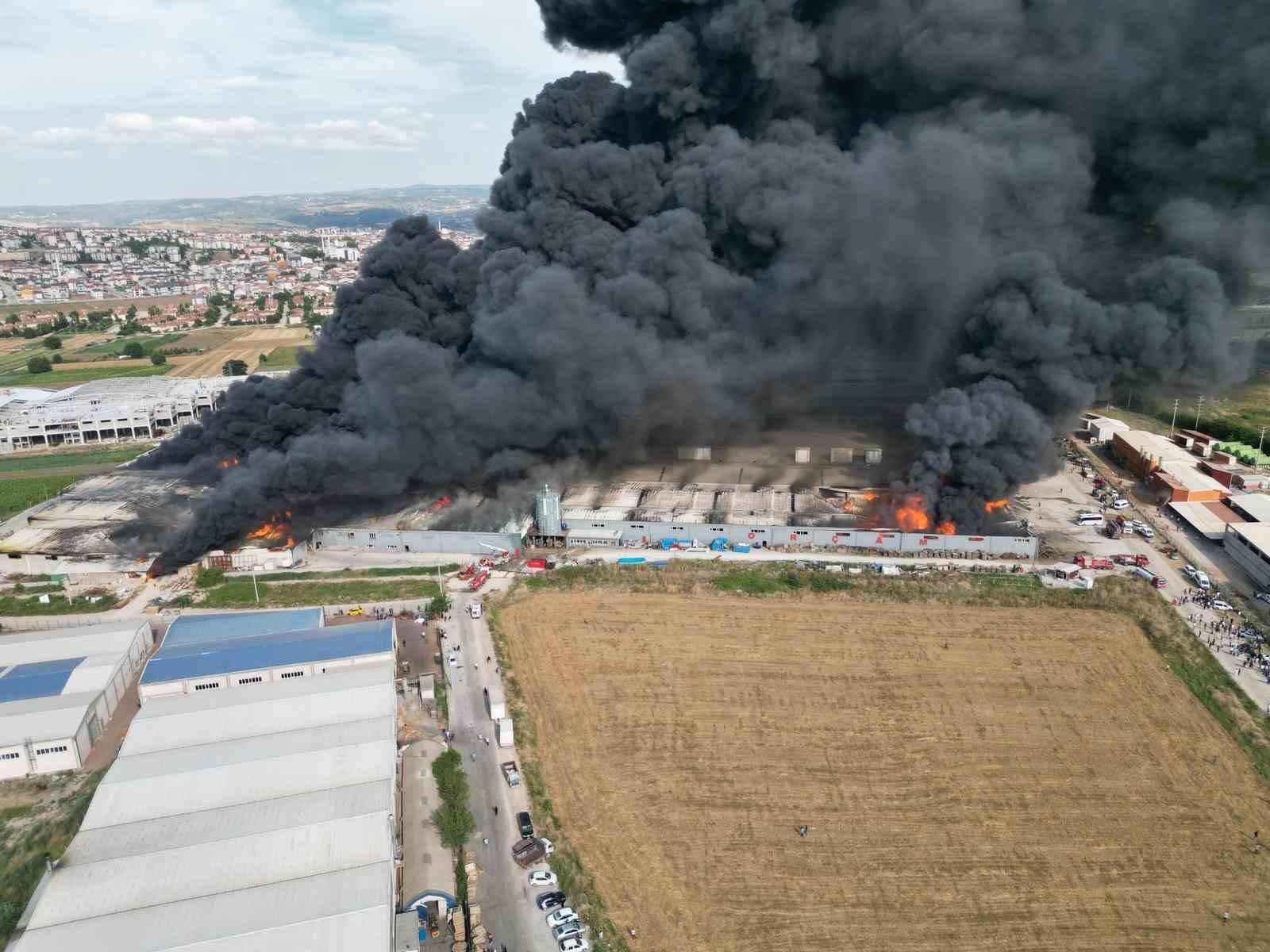 Bursa’daki yangına 3 helikopter havadan müdahale ediyor