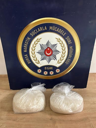 Bursa’da uyuşturucu operasyonu: 188 gözaltı