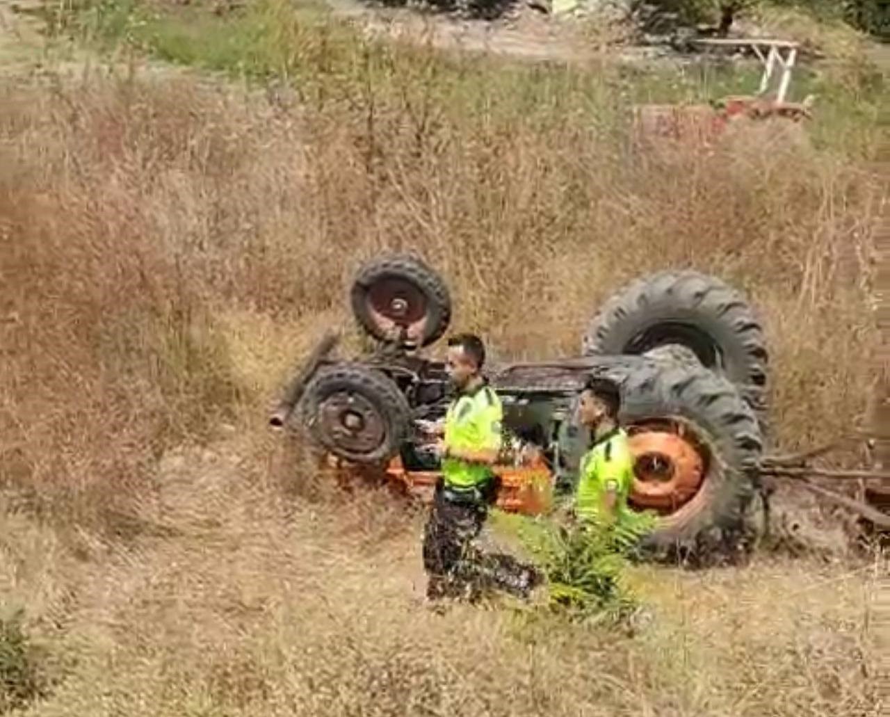 Bursa’da traktör altında kalan çiftçi hayatını kaybetti