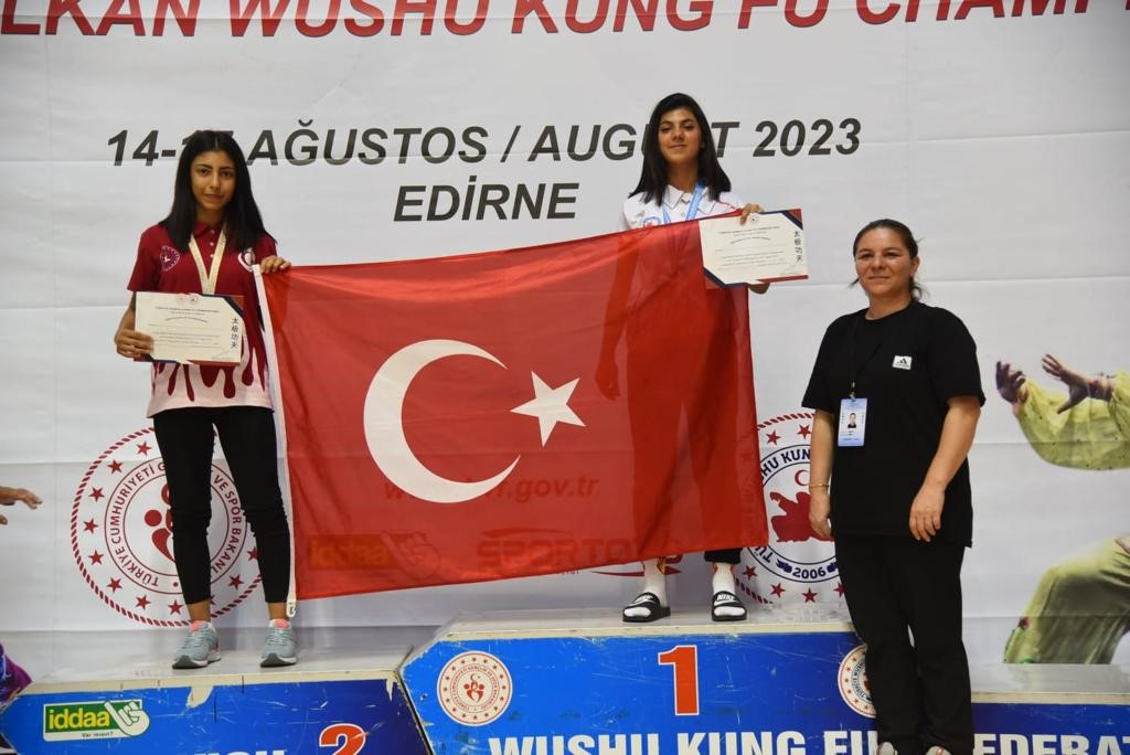 6. Balkan Wushu Kung Fu Şampiyonası’na Karacabey damga vurdu