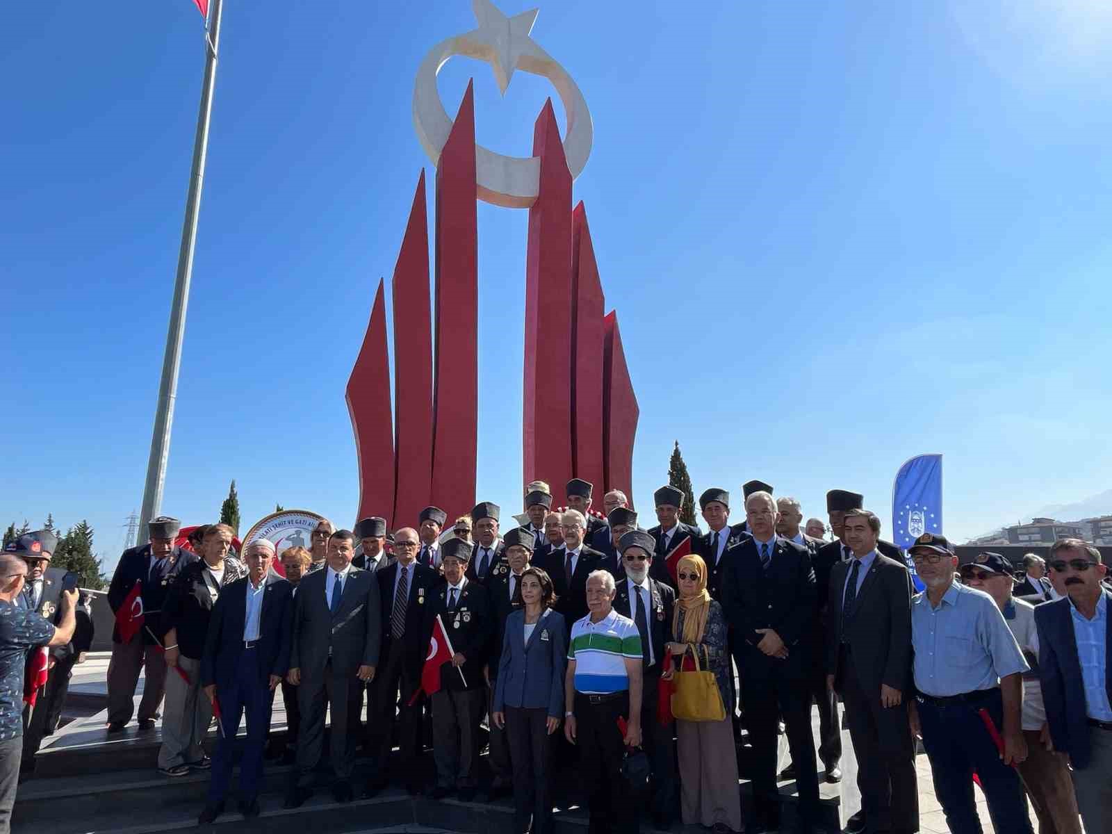Bursa’da Gaziler Günü’nün 102. yılı coşkuyla kutlandı