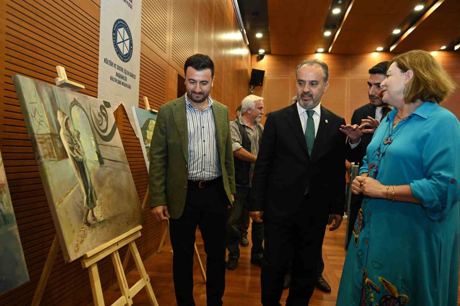 Uluslararası ressamların fırçasından Bursa