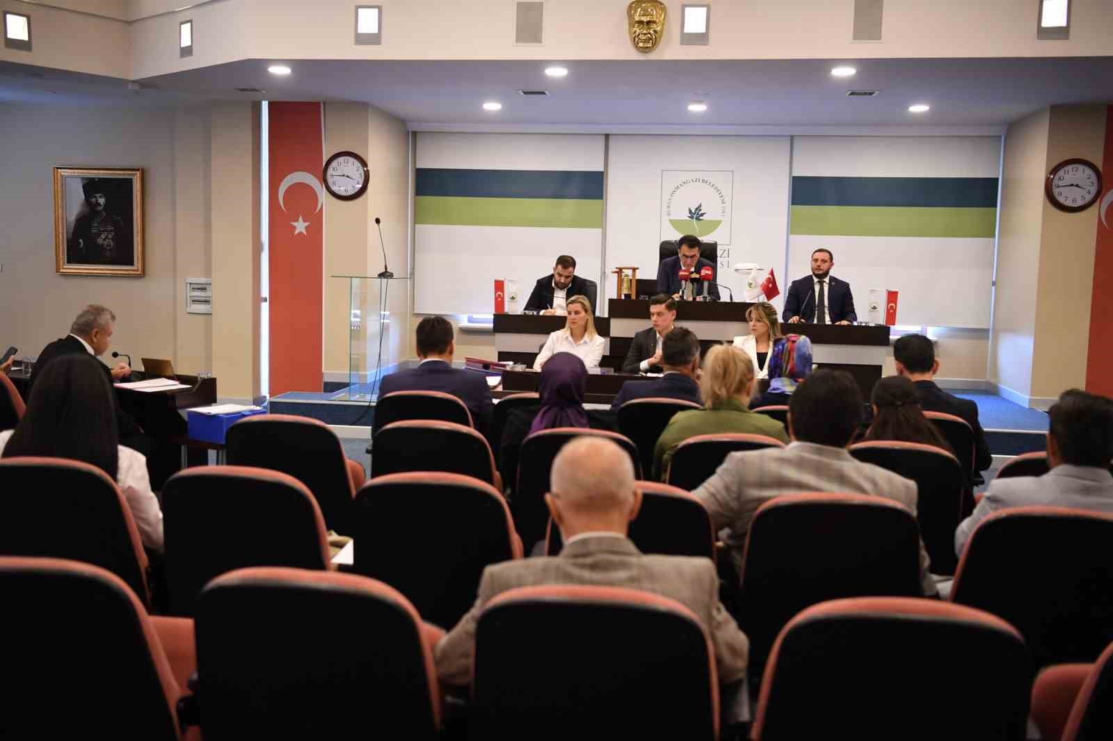Osmangazi Belediyesinde Ekim Ayı Meclis Toplantısı