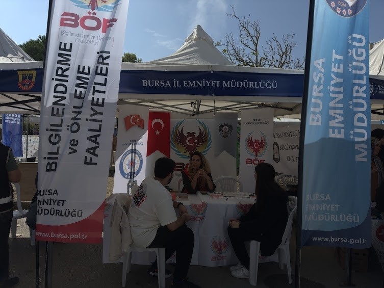 Bursa’da terörle mücadele çerçevesinde bilgilendirme etkinliği düzenlendi