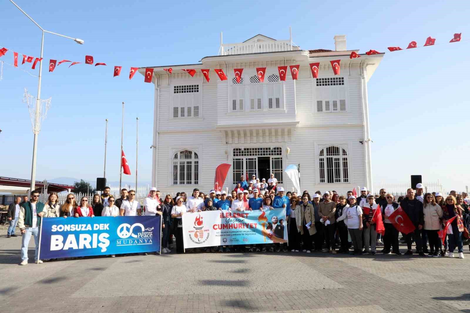 Başkan Türkyılmaz, 100. yılda Cumhuriyet için yürüyor