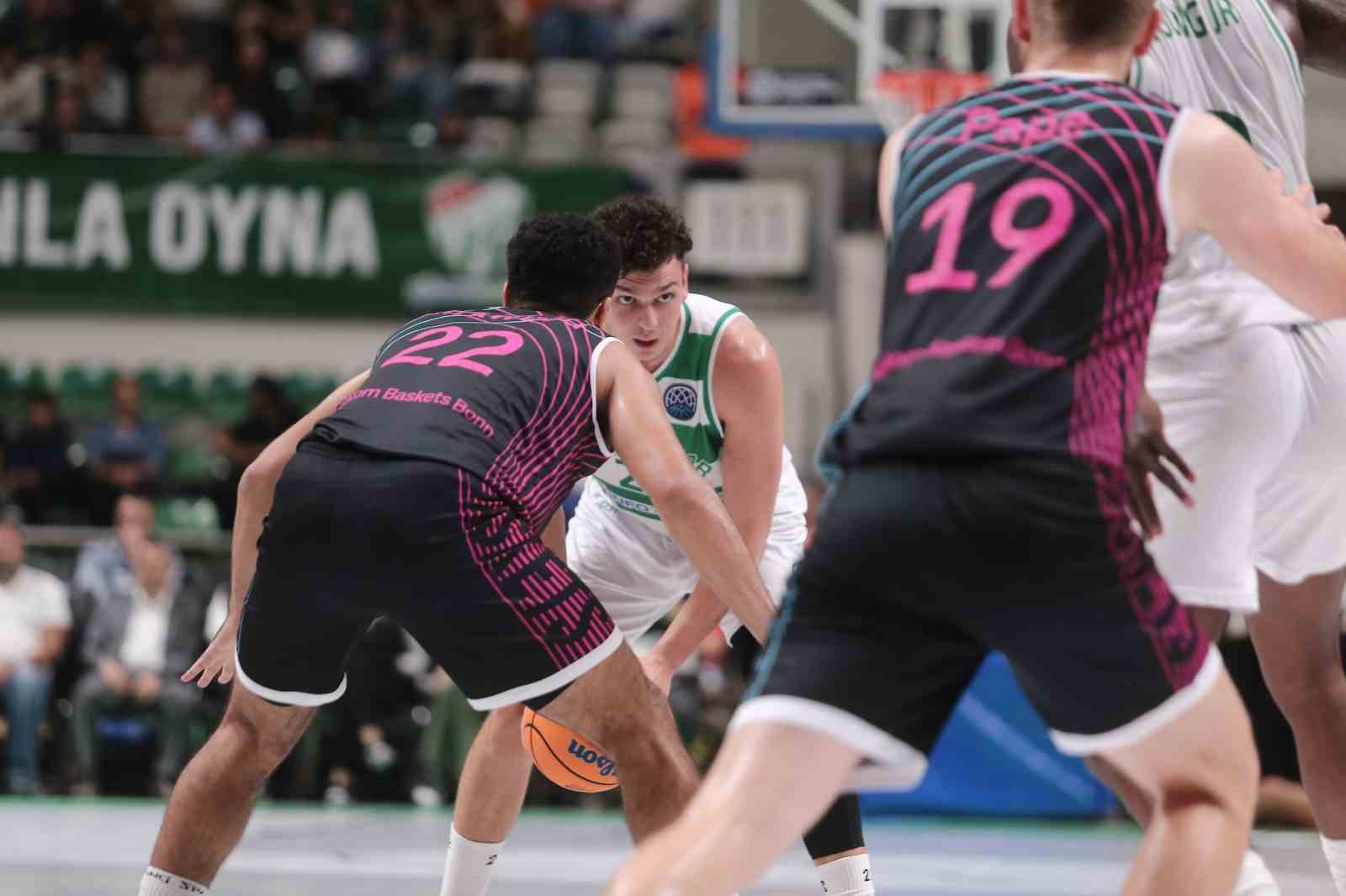 Basketbol Şampiyonlar Ligi: Bursaspor: 73 - Bonn: 91