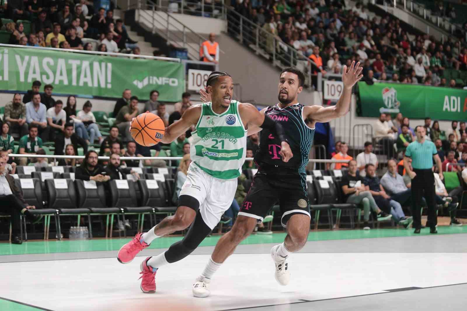 Basketbol Şampiyonlar Ligi: Bursaspor: 73 - Bonn: 91