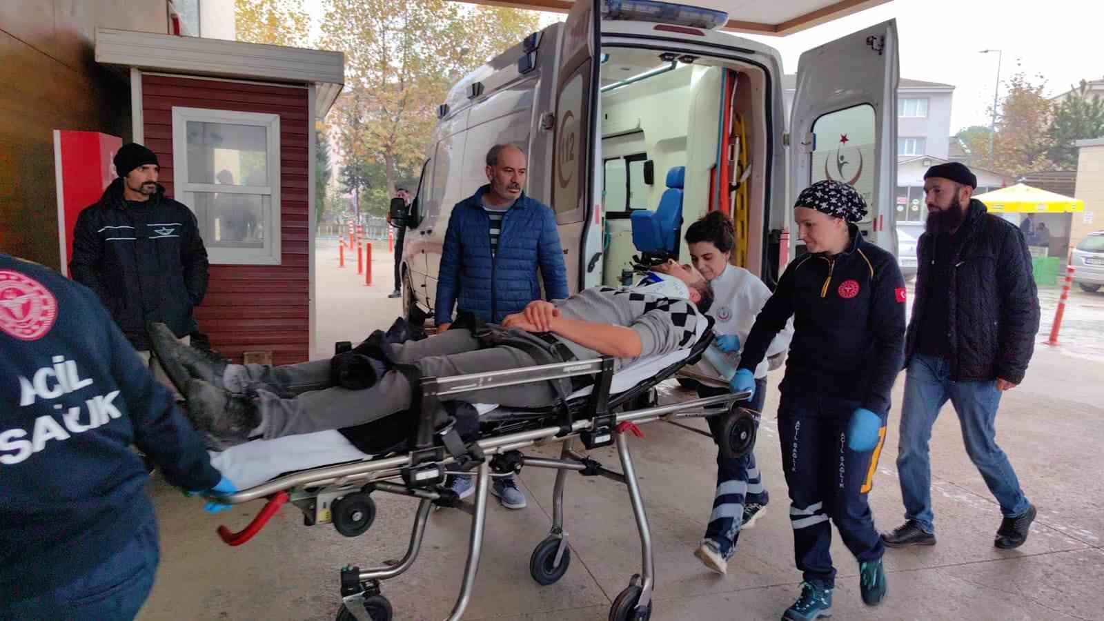 Bursa’da kontrolden çıkan otomobil takla attı: 1 yaralı