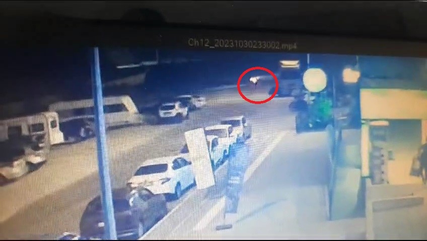 Bursa’da bir kişinin öldüğü, bir kişinin ağır yaralandığı kaza kamerada