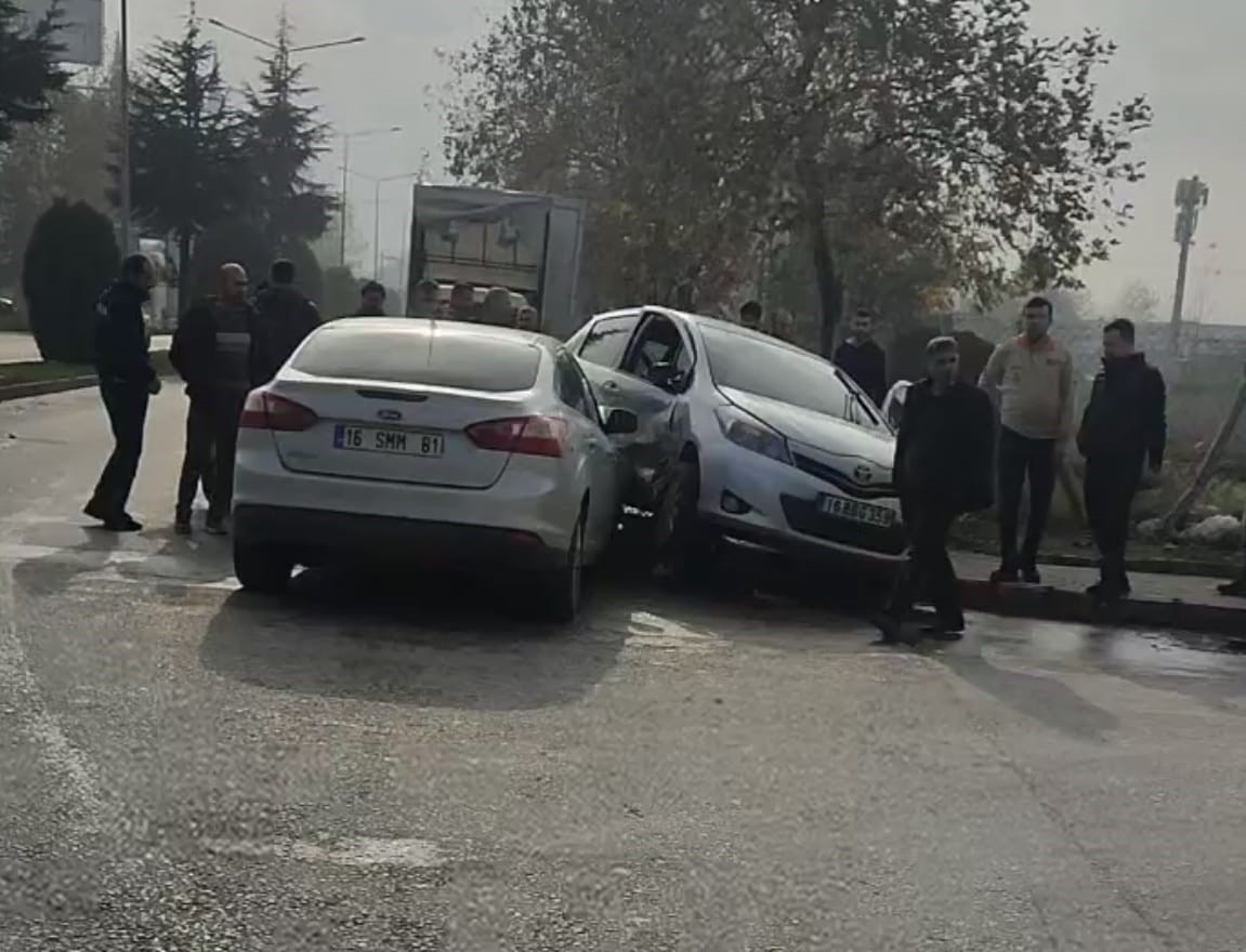 Bursa’da trafik kazasında 1 kişi yaralandı