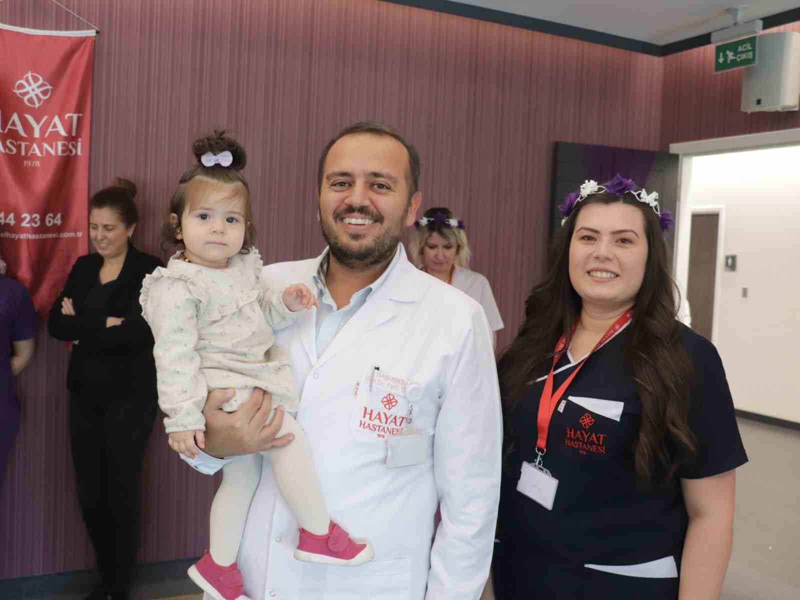 Hayat Hastanesi prematüre bebek ve çocukları ağırladı