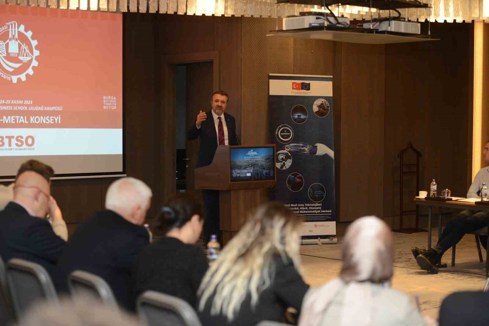 BTSO Başkan Yardımcısı Cüneyt Şener: “Yıllık ihracatımız 25 milyar doları aştı ancak yeterli değil”