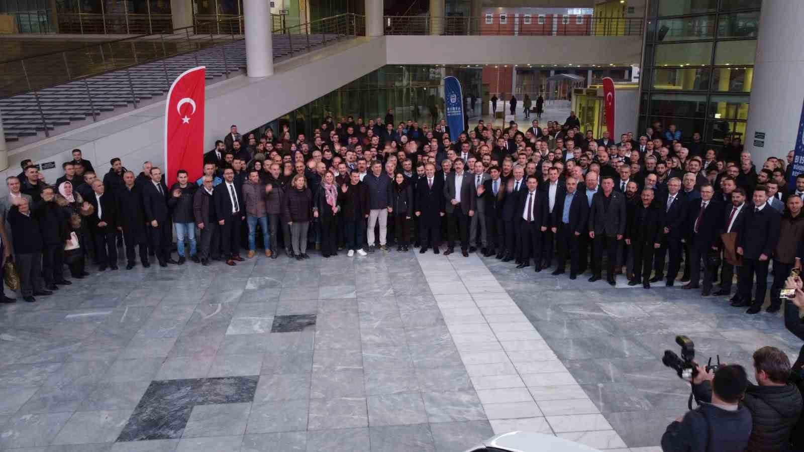 Bursa Büyükşehir Belediyesi memuruna ‘tavan’dan destek