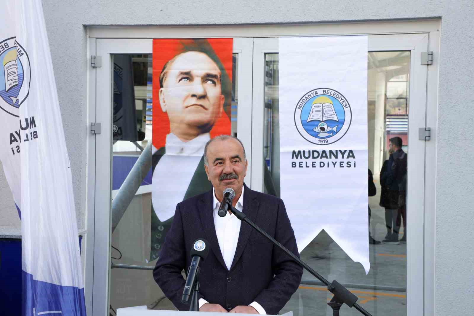 Mudanya Belediyesi kapalı pazar yeri açıldı