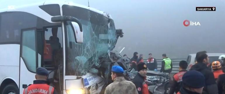 Son dakika! Kuzey Marmara Otoyolu'nda zincirleme kaza: 11 ölü, 57 yaralı