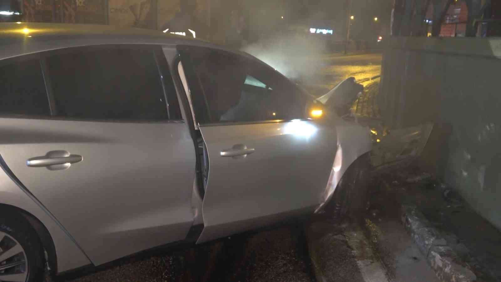 TÜGVA Genel Başkan Yardımcısı geçirdiği kazada araçta sıkışarak yaralandı