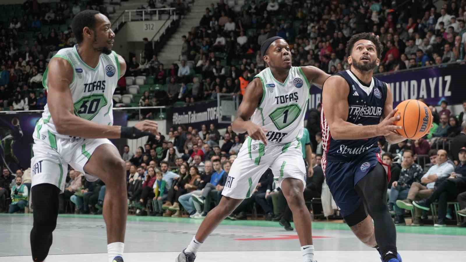 Basketbol Şampiyonlar Ligi: Tofaş: 93 - SIG Strasbourg: 71