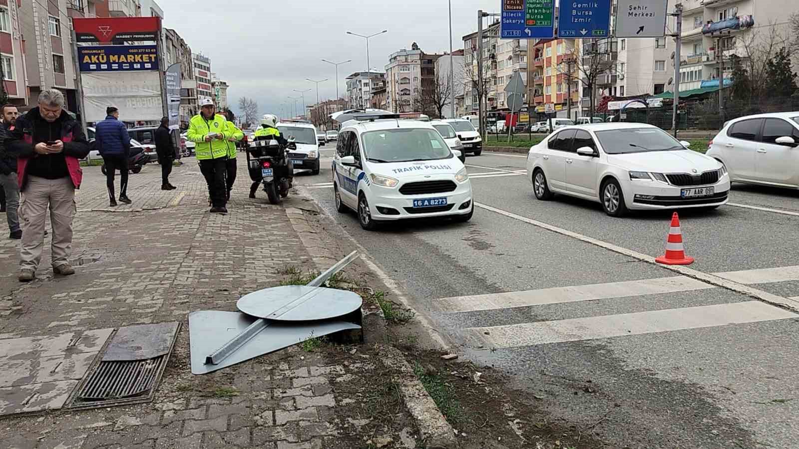 Bursa’da trafik kazası: 4 yaralı
