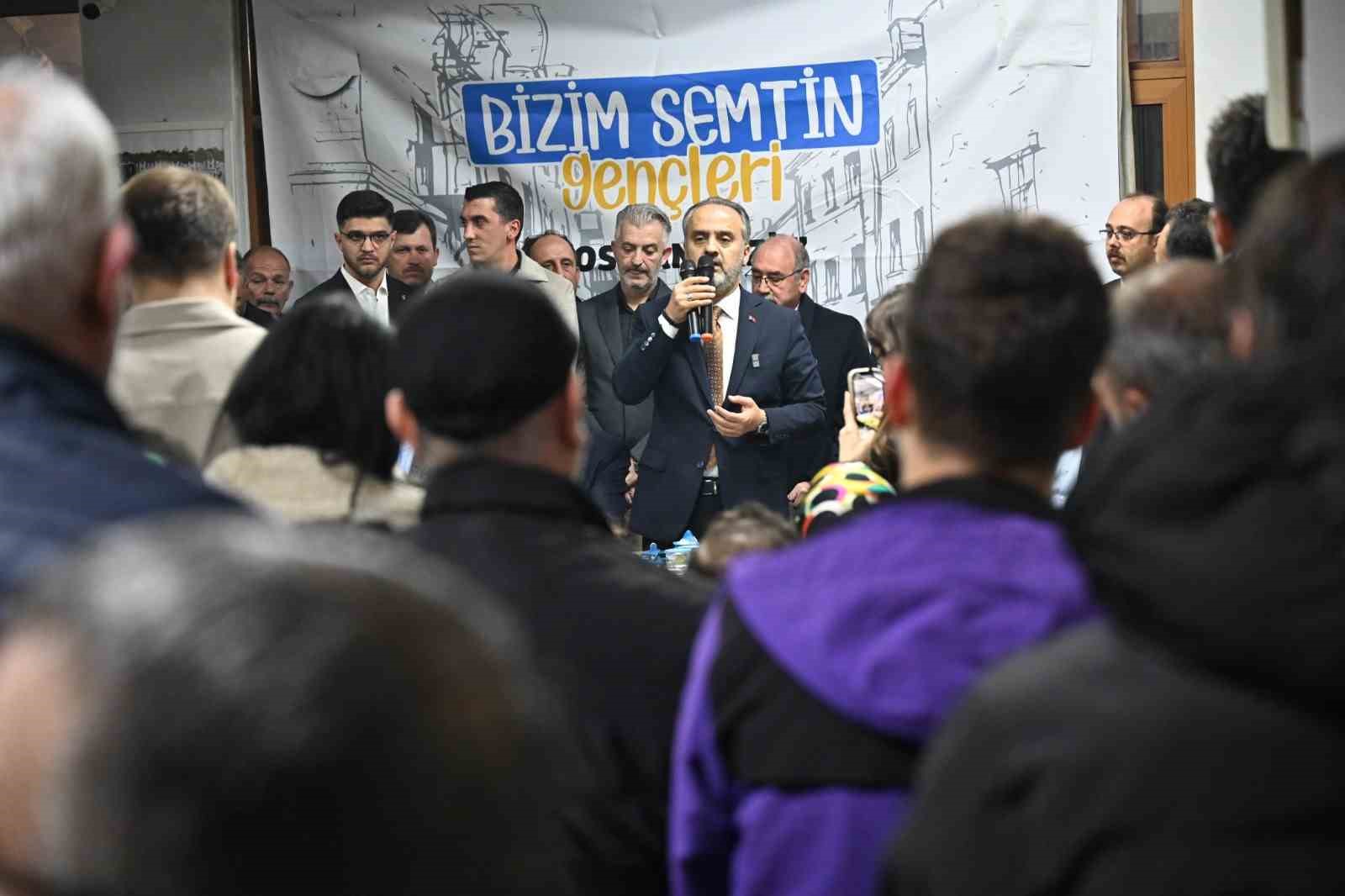 Büyükşehir Belediye Başkan Aktaş: “Nilüfer’de kaç kulübe tesis yaptın”