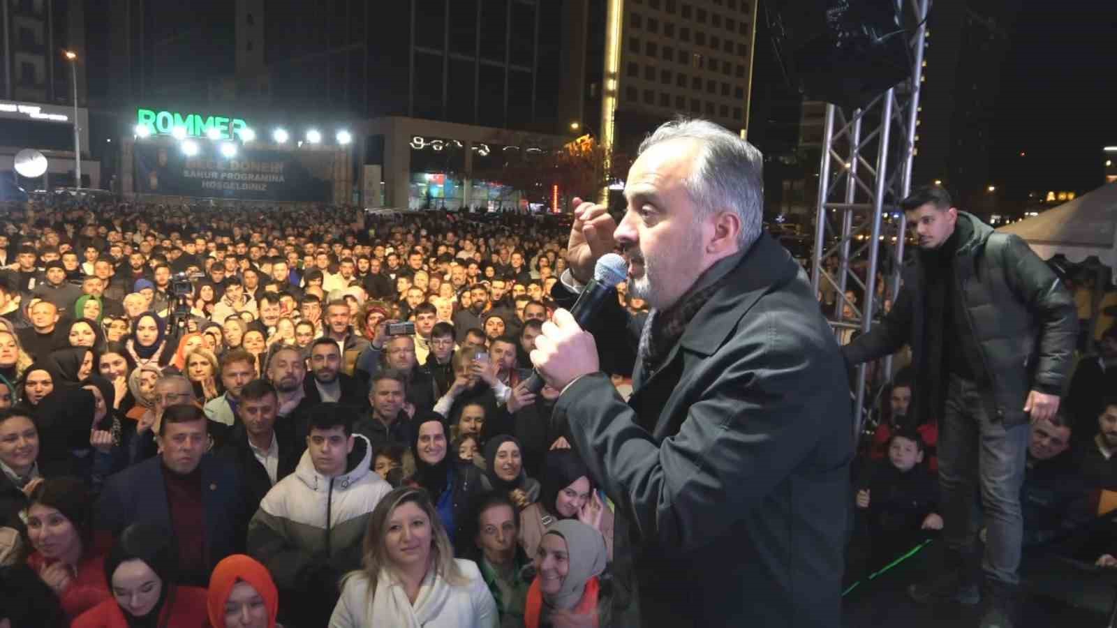 Bursa Milletvekili Varank, “CHP’nin Büyükşehir adayına kaçak yapıdan dolayı kendi partisi 44 milyon ceza kesti”