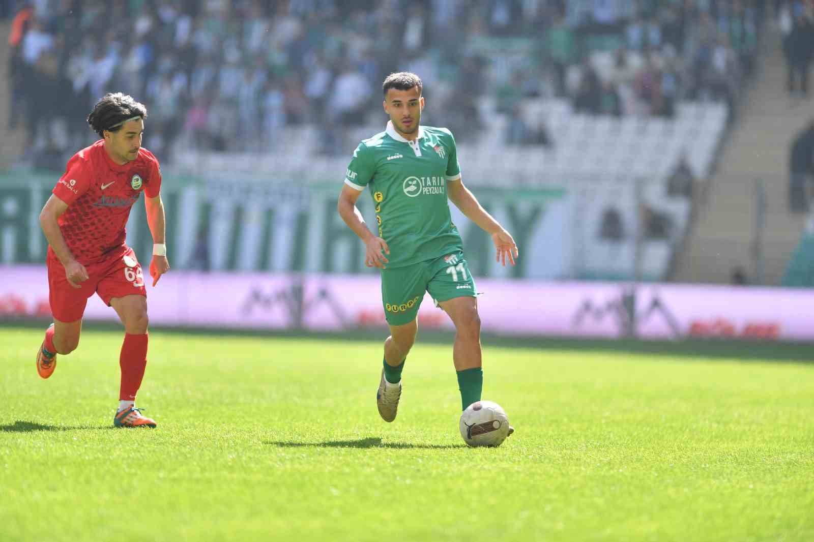 TFF 2. Lig: Bursaspor: 2 - Serik Belediyespor: 2