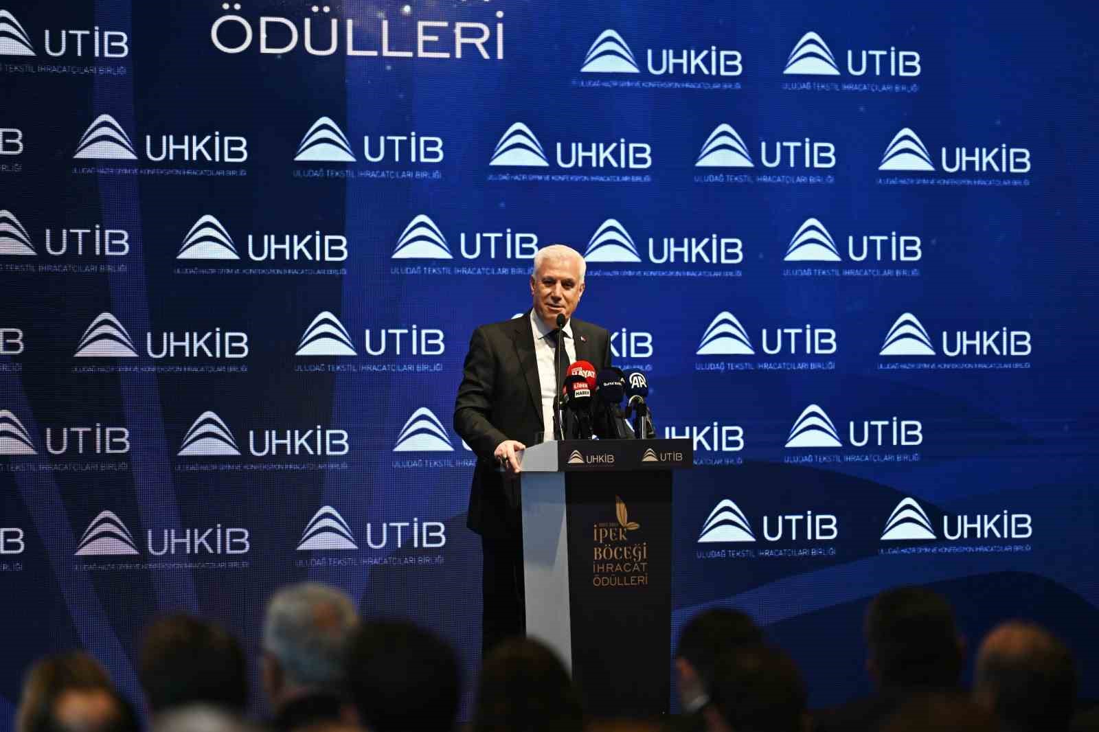 Bursa Büyükşehir Belediye Başkanı Bozbey: “İsteğimiz ülke ve dünya pazarında öne çıkmak”